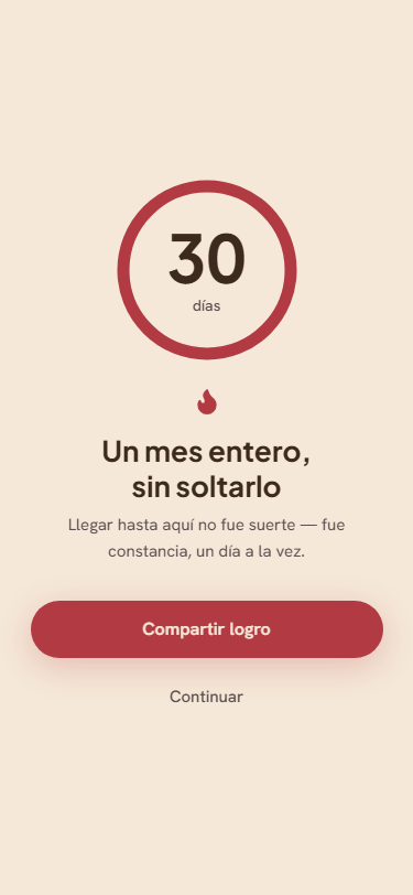 Cada hito, una celebración